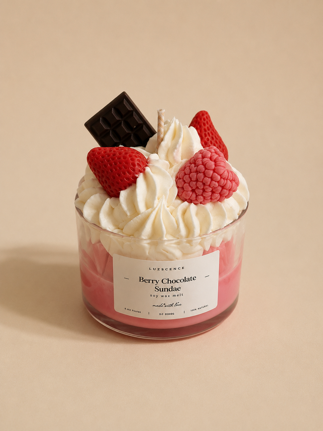 Berry Chocolate Sundae